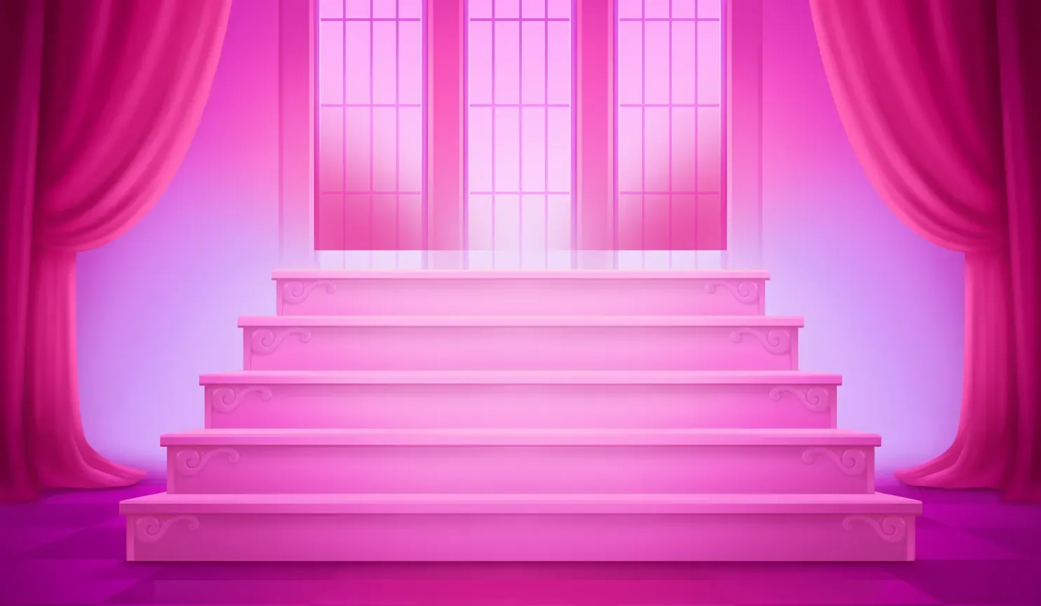 3 Luxury Piggies - banner background mobile